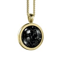 9ct Gold Round Pendant