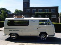 VW Hearse Southend Crematorium